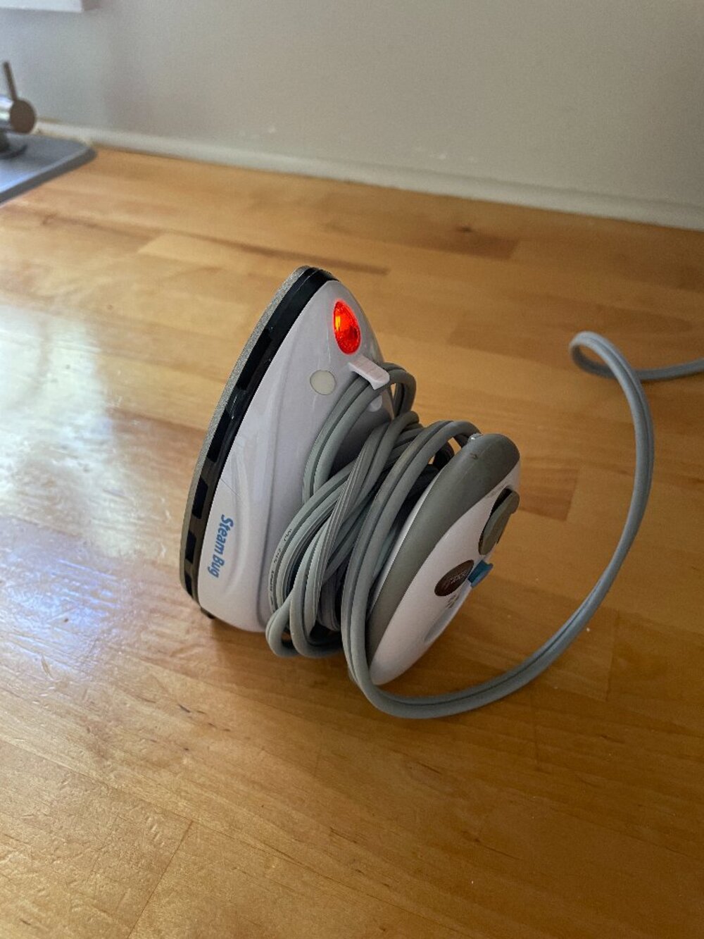Brookstone Steam Bug Mini Portable Travel Iron